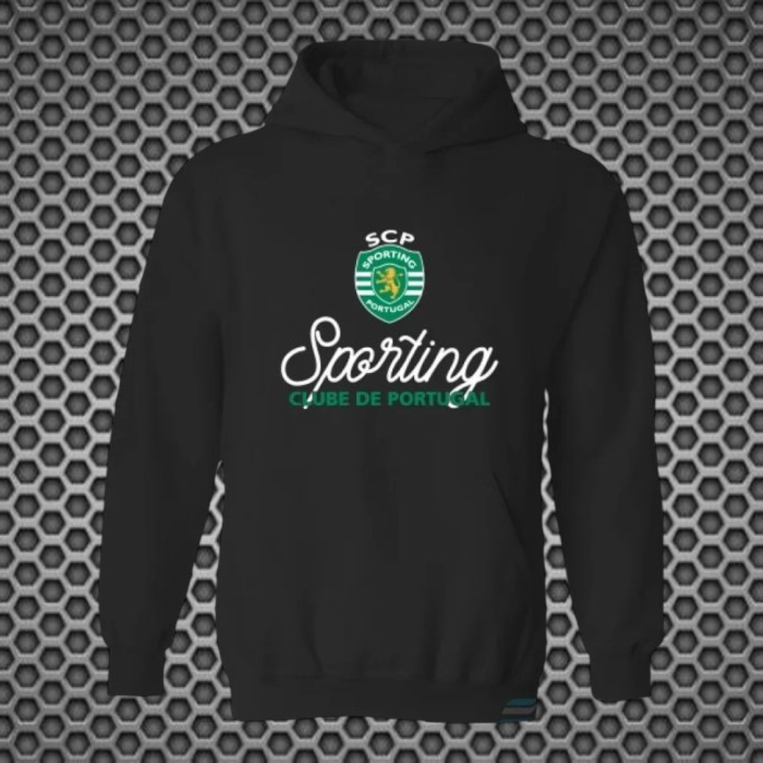 Sporting - Sweat-shirt com capuz - Preta