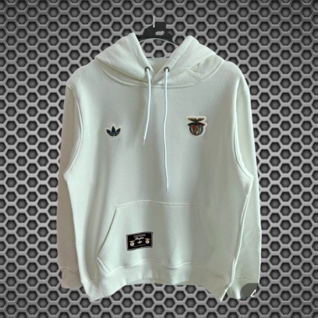Benfica - Sweat-shirt com capuz Originals - Branca