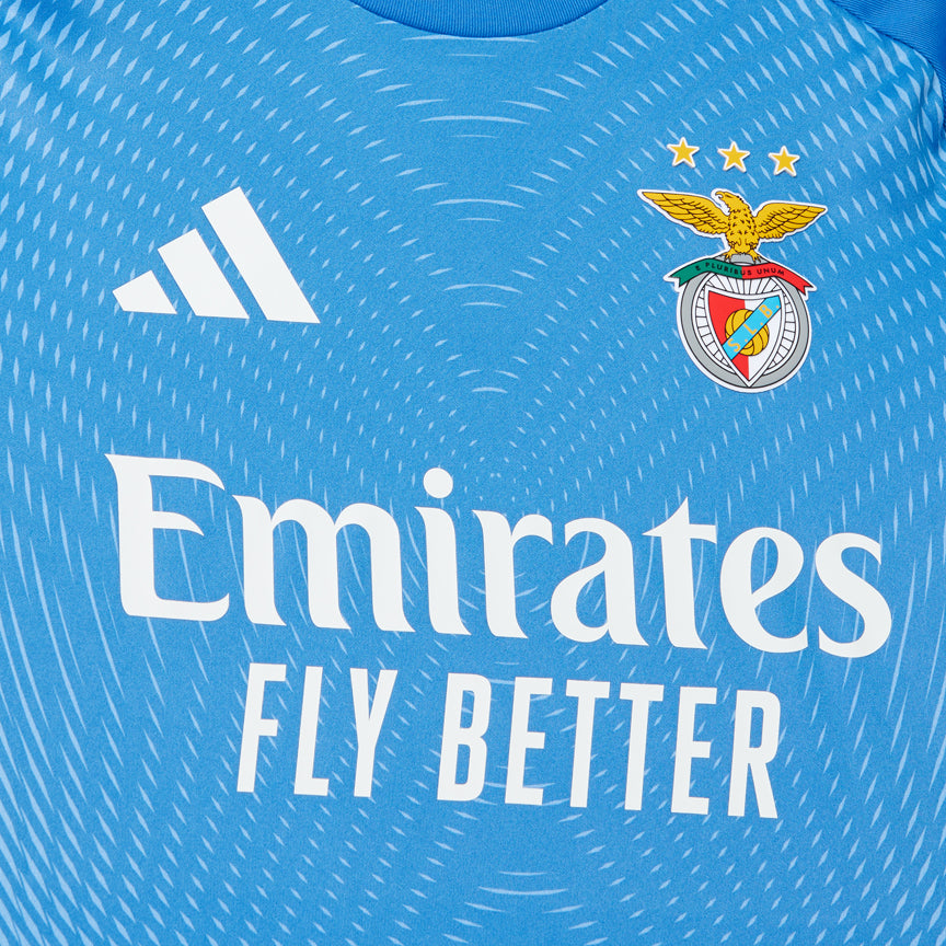 Benfica - Camisola guarda-redes azul 25/26 - Caixa Benfica incluído