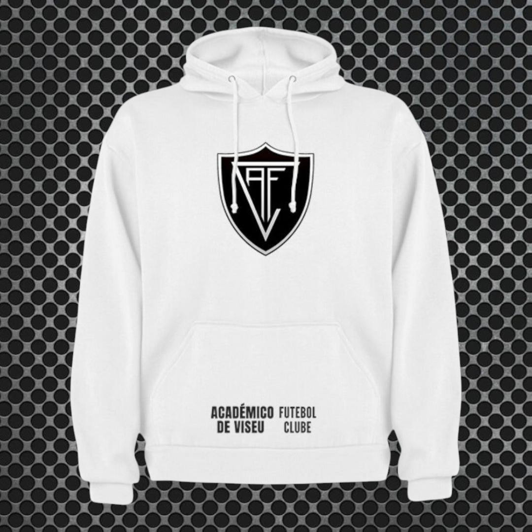 Académico de Viseu - Sweat-shirt com capuz - Branca