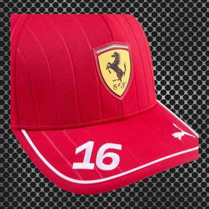 Scuderia Ferrari F1
Boné de piloto Charles Leclerc PUMA 2025