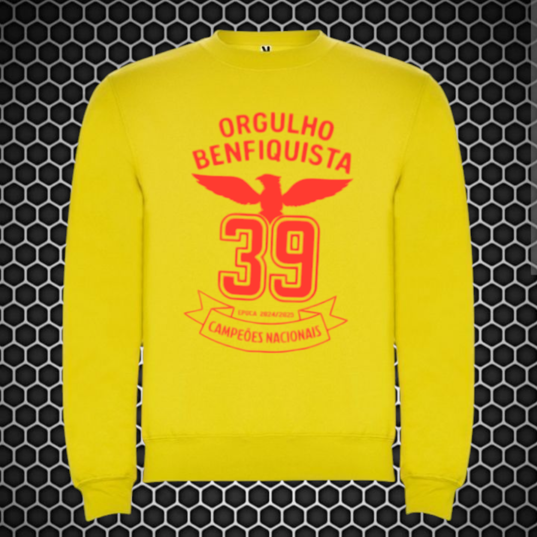 Benfica - Sweat-shirt - Amarela