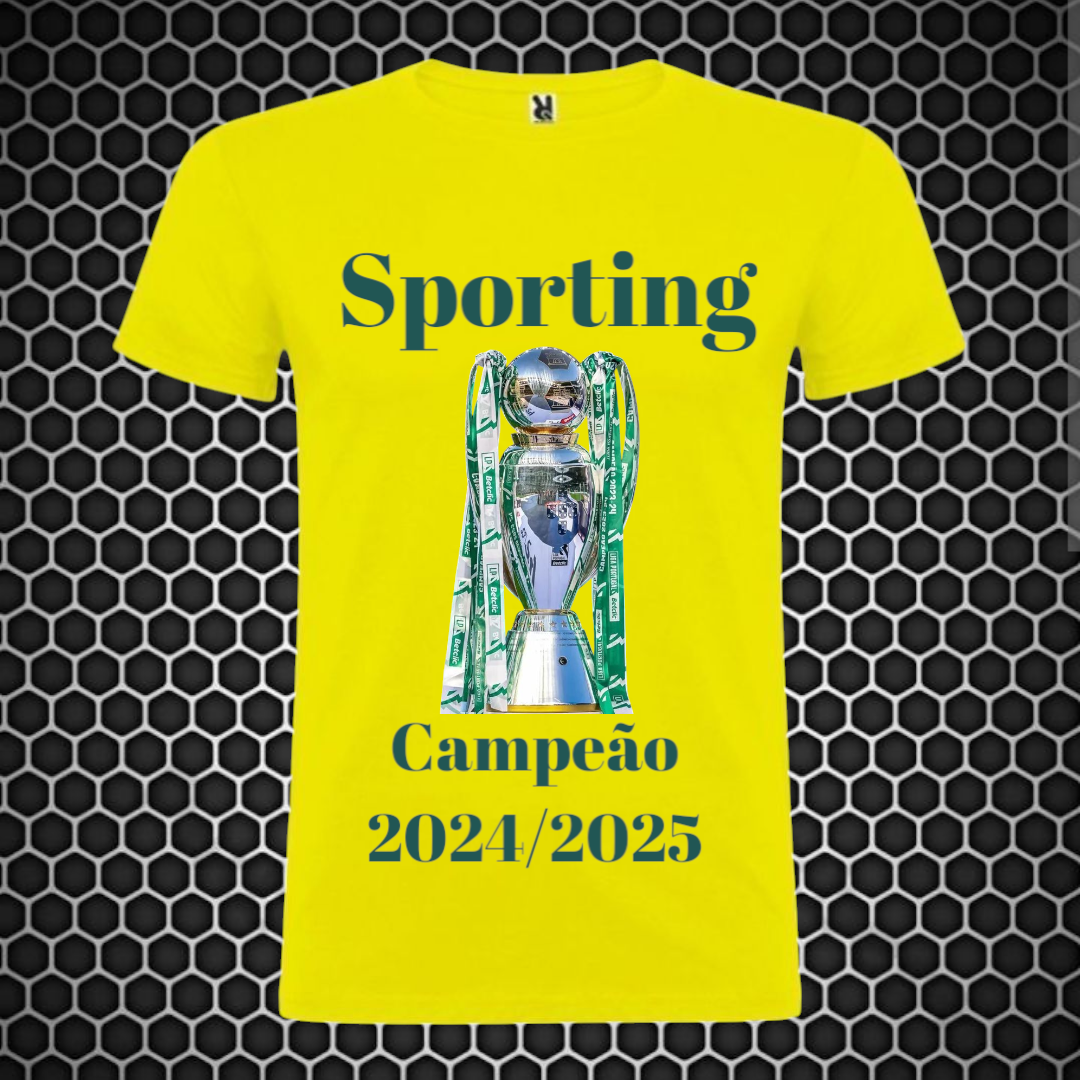 Sporting - T-shirt Amarela
