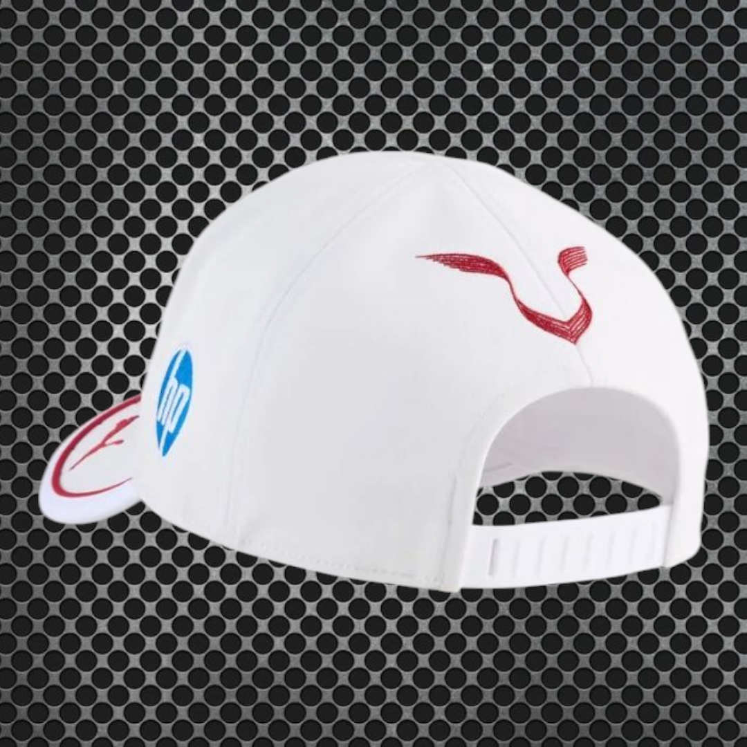 Scuderia Ferrari F1
Boné de piloto Lewis Hamilton do GP de Miami 2025 da PUMA