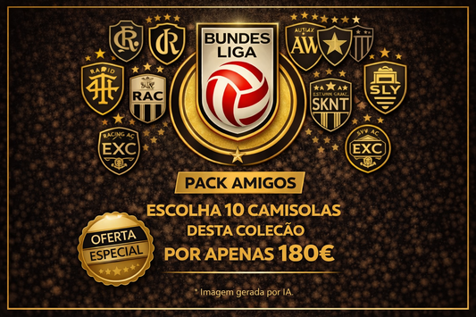 Pack Amigos Bundesliga – 10 Camisolas por 180€