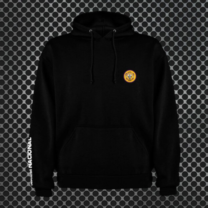Nacional - Sweat-shirt com capuz - Preta