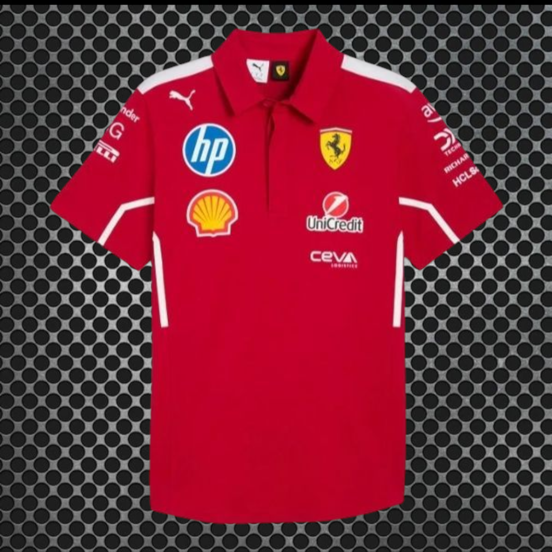 Scuderia Ferrari F1
Polo feminino da equipe PUMA 2025