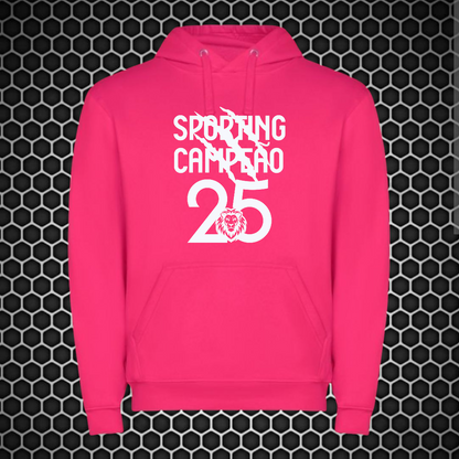 Sporting - Sweat-shirt com capuz - Rosa