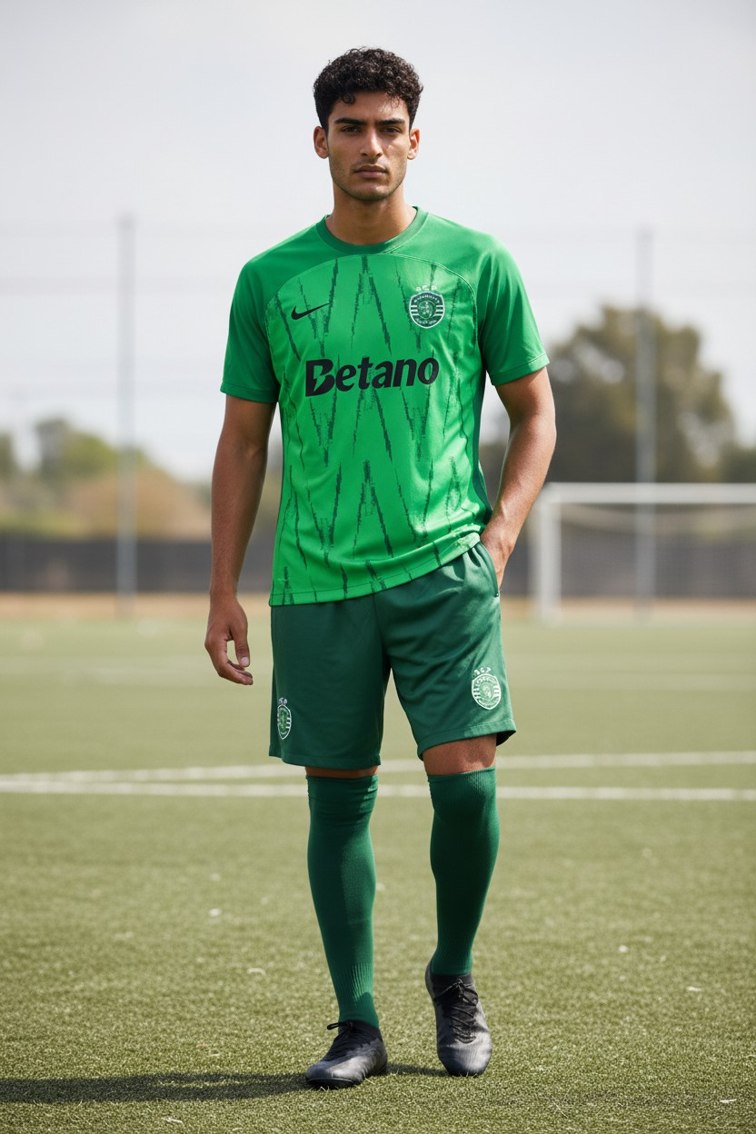 Sporting - Kit criança e adulto verve 24/25 - Caixa e Saco Sporting incluídos