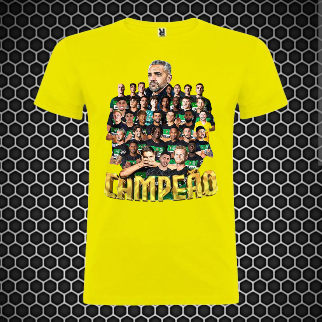 Sporting - T-shirt Amarela