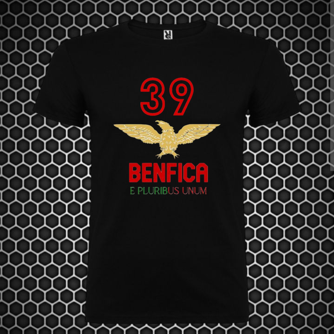 Benfica - T-shirt Preta