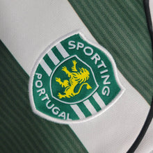 Carregar imagem no visualizador da galeria, Sporting - Camisola retro manga longa 01/03
