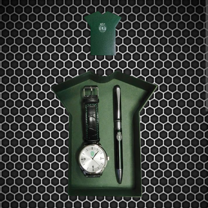 Sporting - Conjunto relógio + caneta