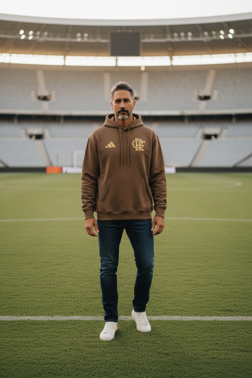 Sweatshirt com Capuz Flamengo 26/27