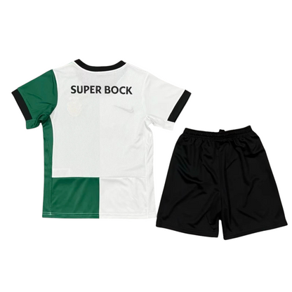 Sporting - Kit criança e adulto stromp 25/26 - Caixa e Saco Sporting incluídos