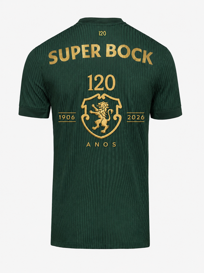 Sporting - Camisola Comemorativa 26/27 de 120 anos. Edição Especial Exclusiva MOVE ON SPORTS