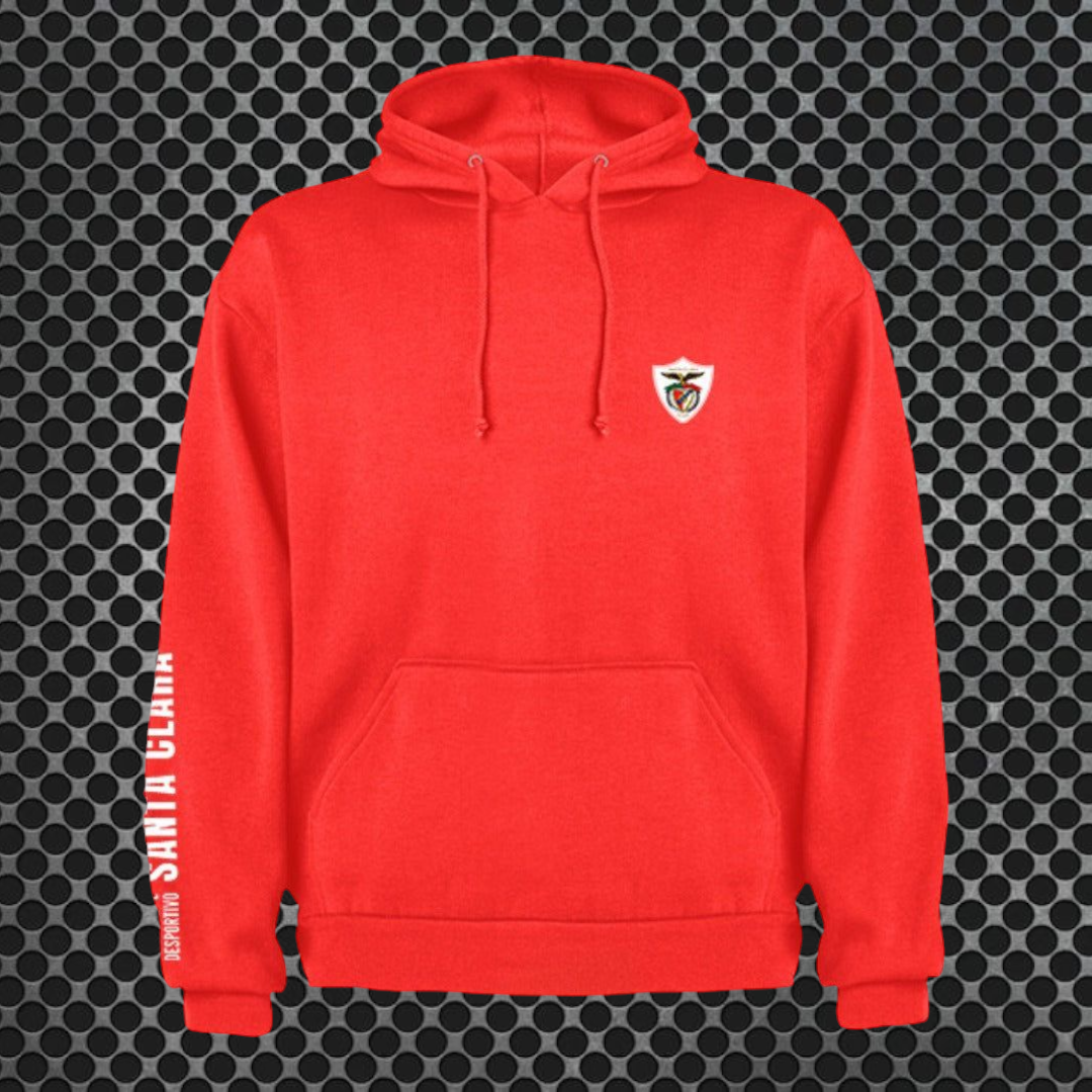 Santa Clara - Sweat-shirt com capuz - Vermelha