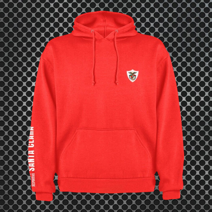 Santa Clara - Sweat-shirt com capuz - Vermelha