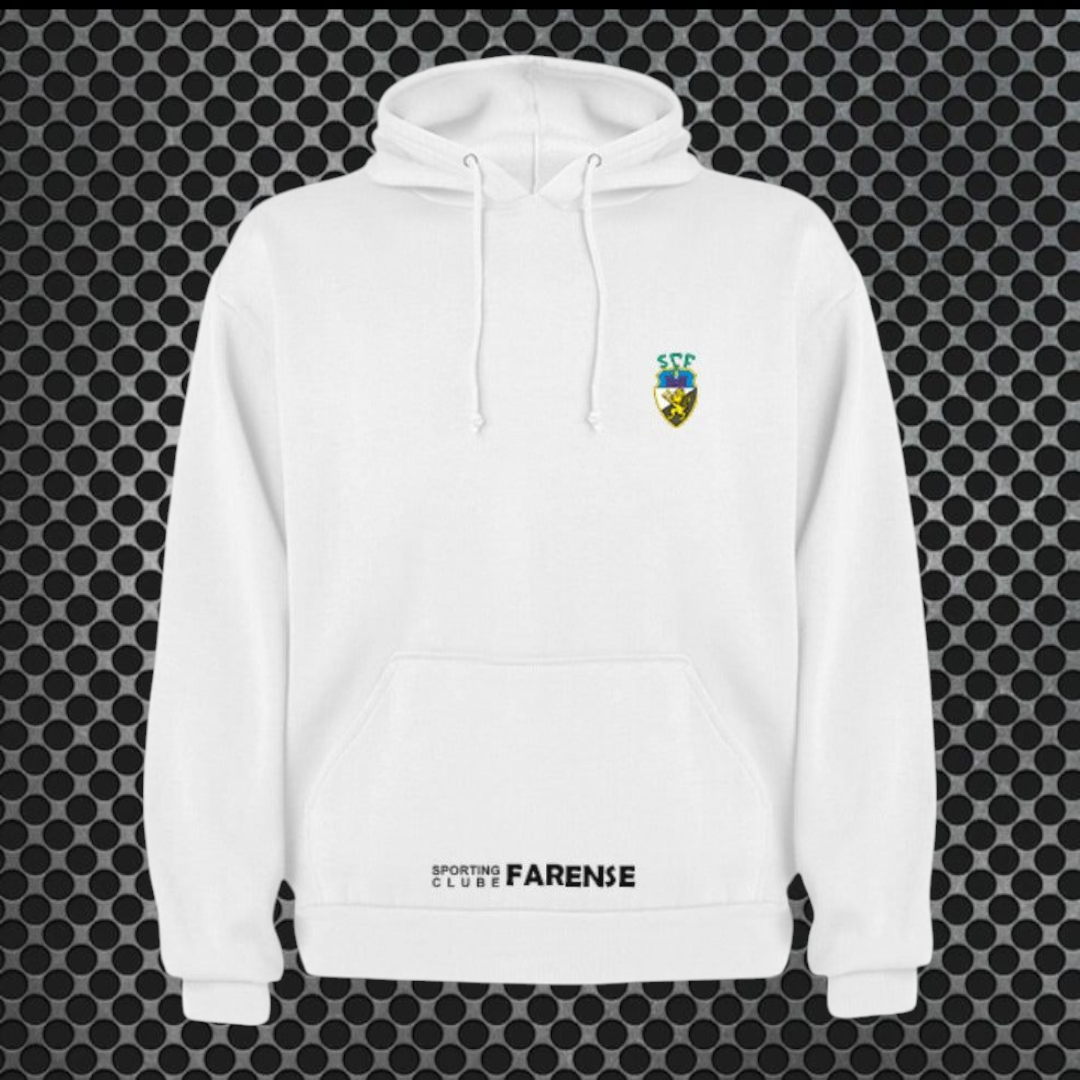 Farense - Sweat-shirt com capuz - Branca