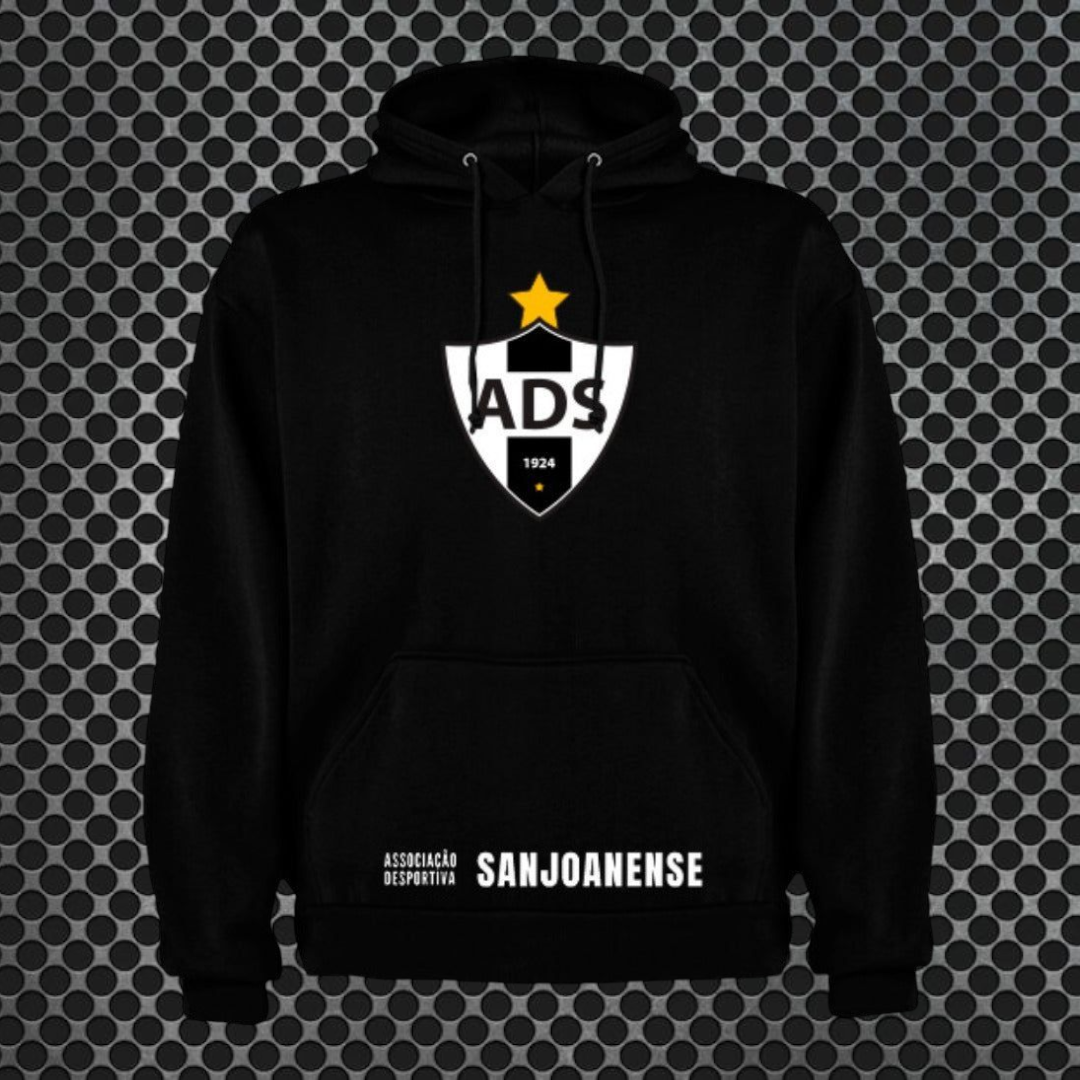 Sanjoanense - Sweat-shirt com capuz - Preta