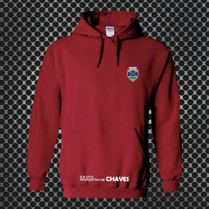 Chaves - Sweat-shirt com capuz - Borgonha