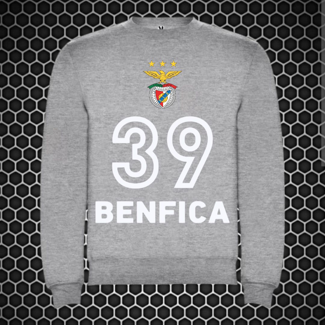 Benfica - Sweat-shirt - Cinza