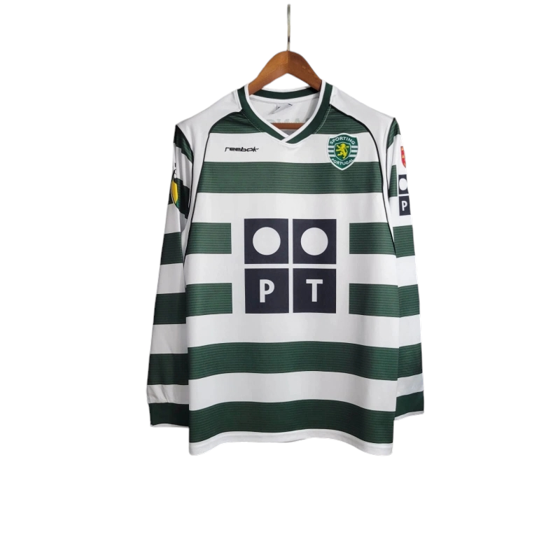 Sporting - Camisola retro manga longa 01/03