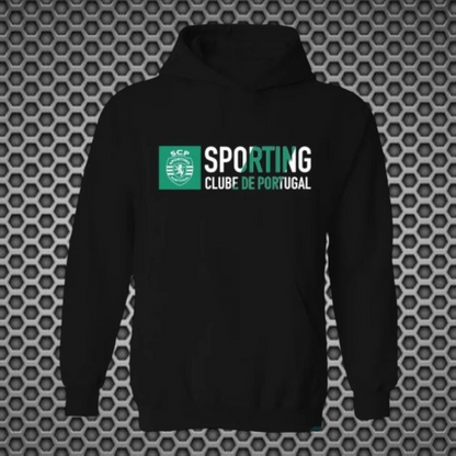 Sporting - Sweat-shirt com capuz - Preta