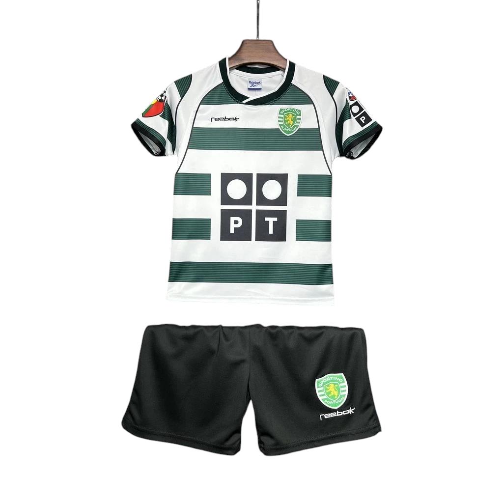 Sporting - Kit criança retro 01/03