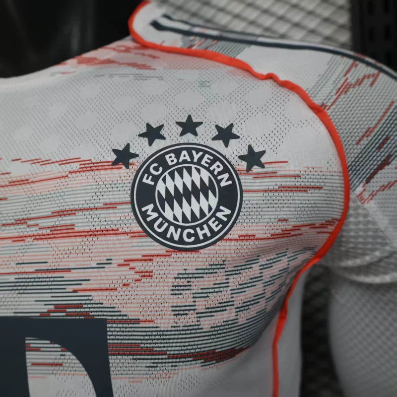 Bayern Munique - Camisola manga longa 25/26 - VERSÃO JOGADOR (LER DESCRIÇÃO)