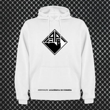 Académica de Coimbra - Sweat-shirt com capuz - Branca