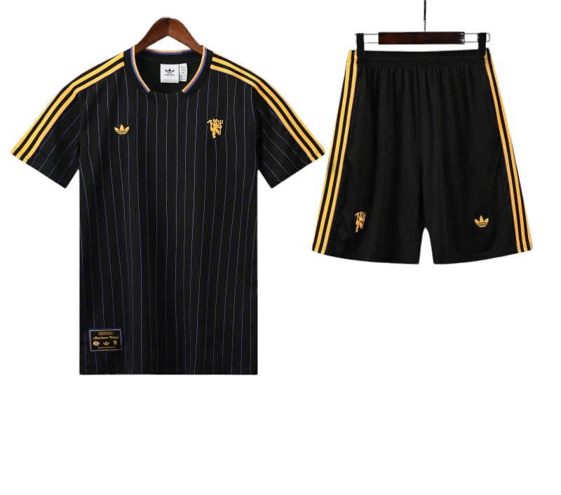 Manchester United - Kit Criança e Adulto 25/26