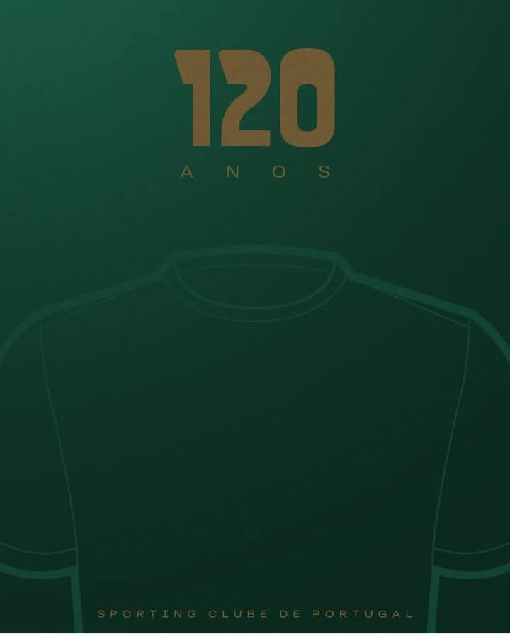 Sporting - Camisola 26/27 Comemorativa 26/27 Caixa e Saco Sporting incluídos