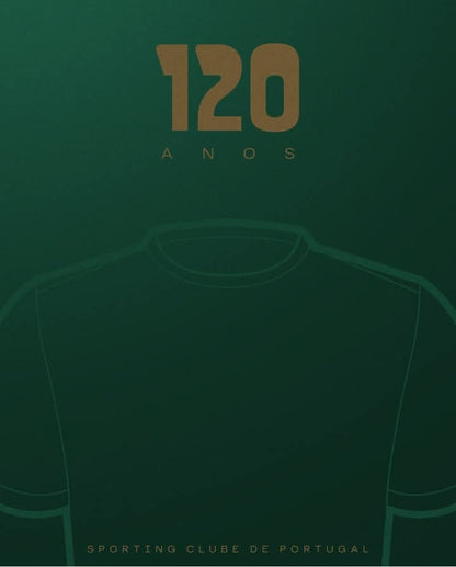 Sporting - Camisola 26/27 Comemorativa 26/27 Caixa e Saco Sporting incluídos