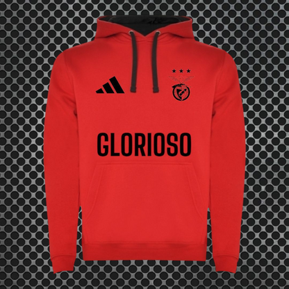 Benfica - Sweat-shirt com capuz - Vermelha