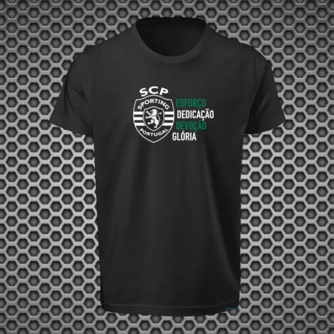 Sporting - T-shirt Preta