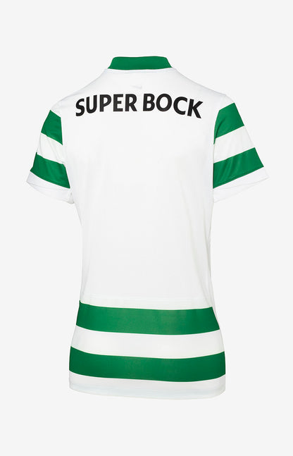 Sporting - Camisola principal feminina 25/26 - Caixa e Saco Sporting incluídos