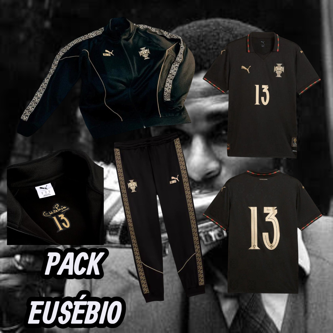 Portugal - Pack Especial Eusébio ( Número incluído na camisola )