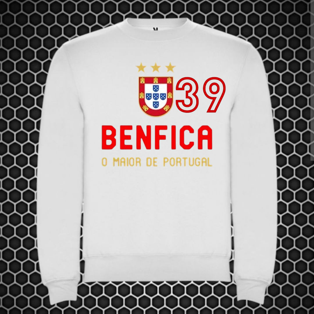 Benfica - Sweat-shirt - Branca