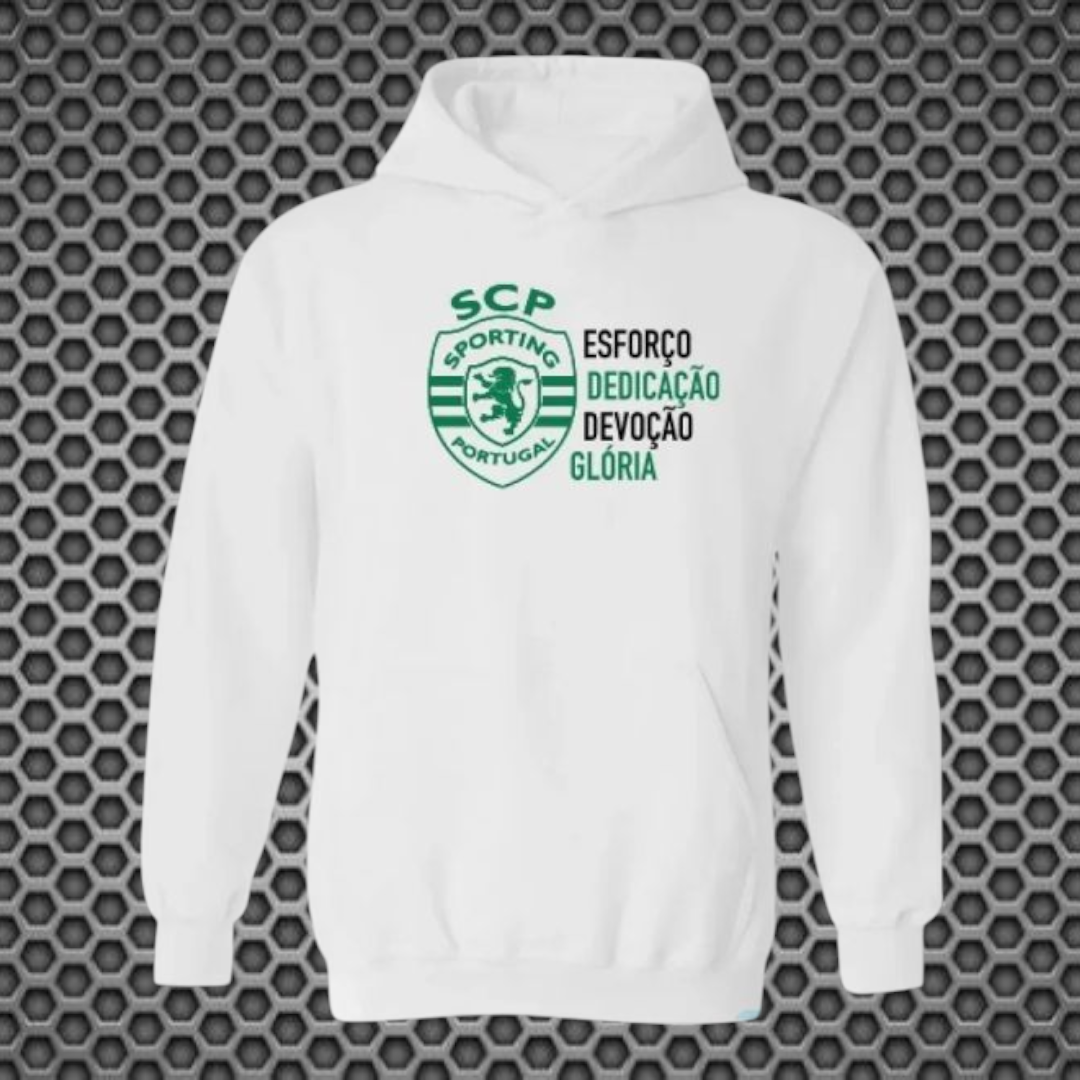 Sporting - Sweat-shirt com capuz - Branca