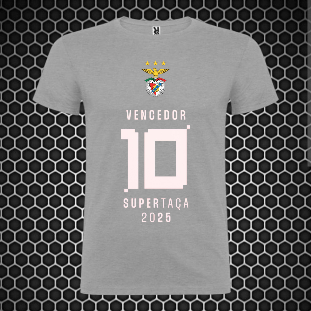 Benfica - T-shirt Cinza