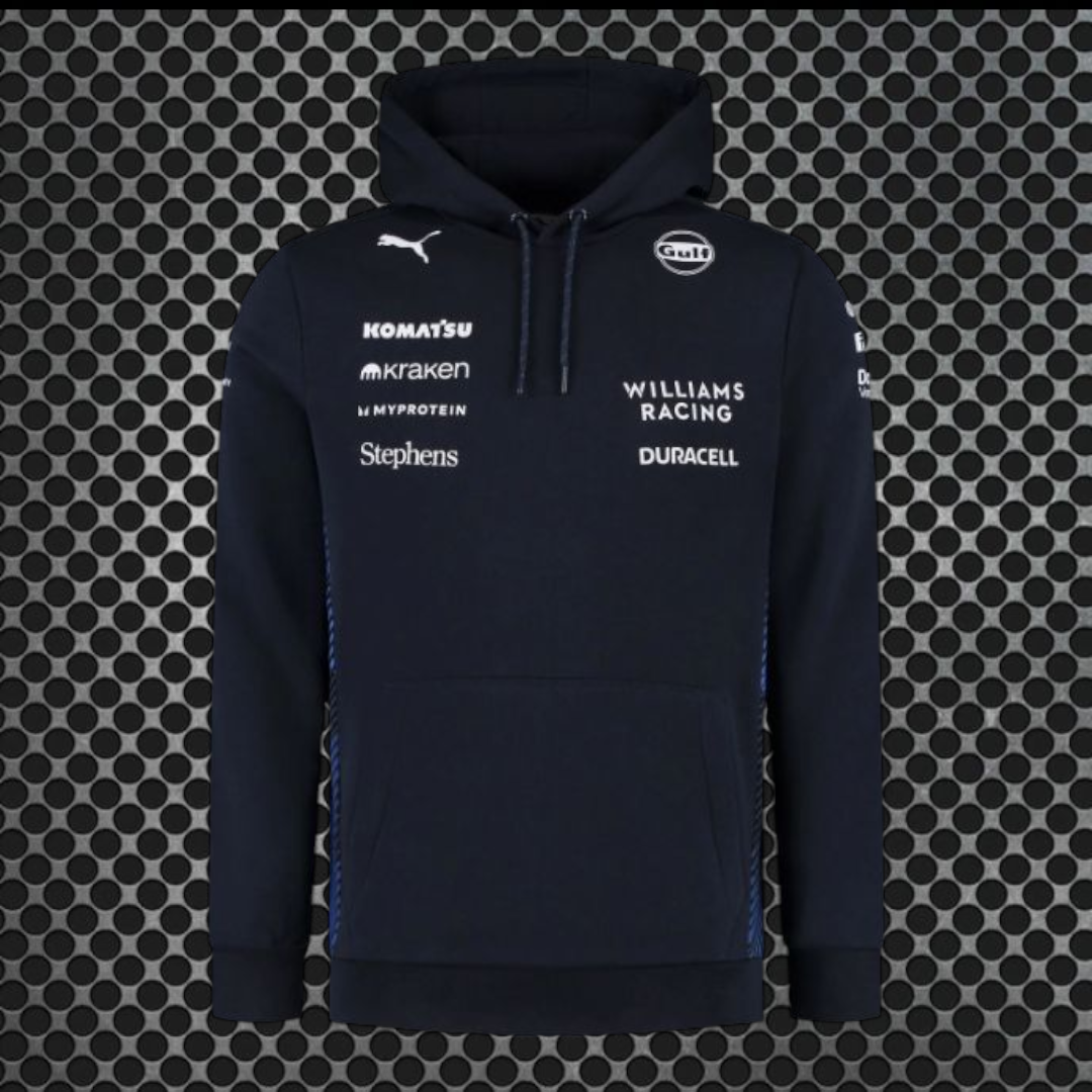 Williams Racing
Moletom com capuz da equipe PUMA 2025