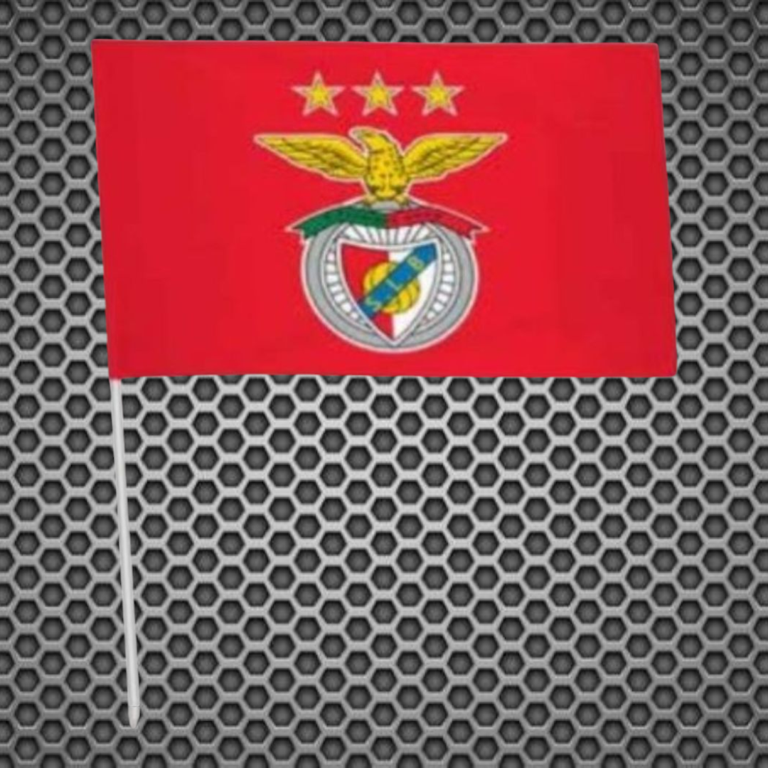 Benfica - Bandeira com pau 40*60cm
