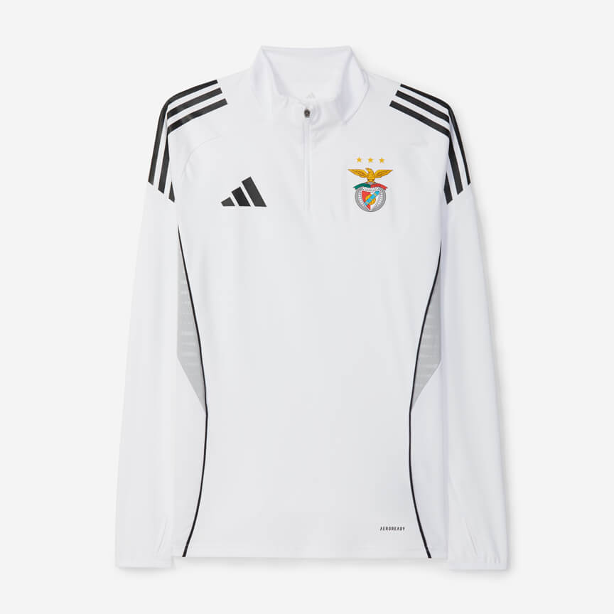Benfica - Camisola de lazer branca 25/26