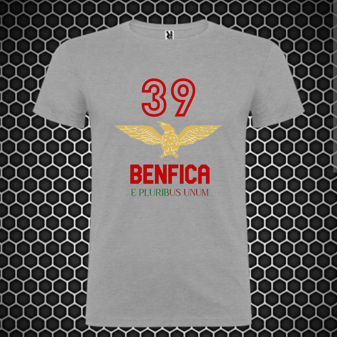 Benfica - T-shirt Cinza