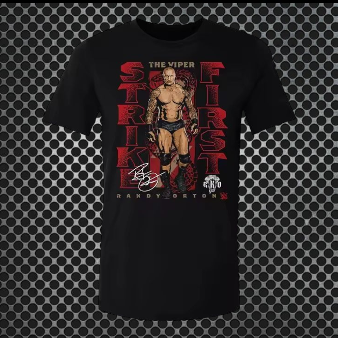 Randy Orton - T-shirt Preta