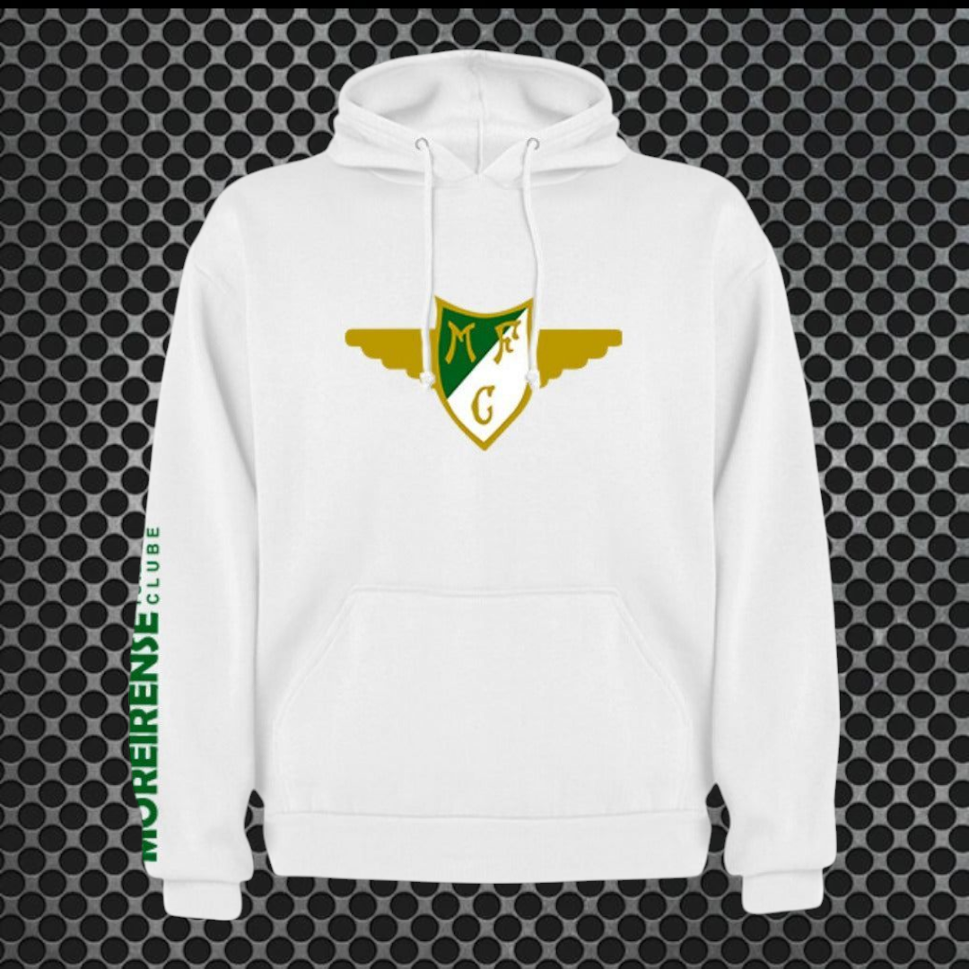 Moreirense - Sweat-shirt com capuz - Branca