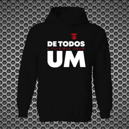 Benfica - Sweat-shirt com capuz - Preta