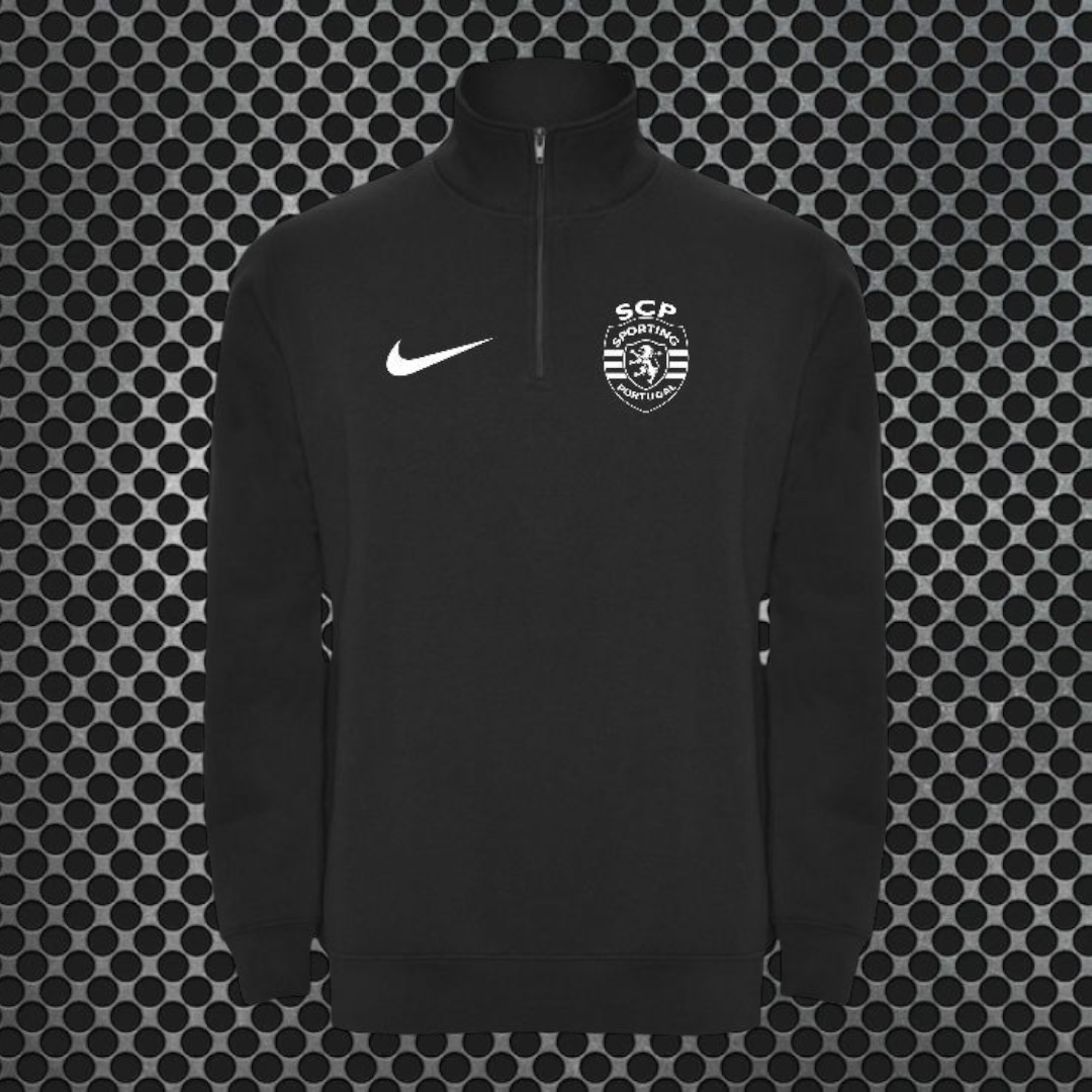 Sporting - Sweat - Shirt com meio fecho e gola alta Ref. 1109 - 02