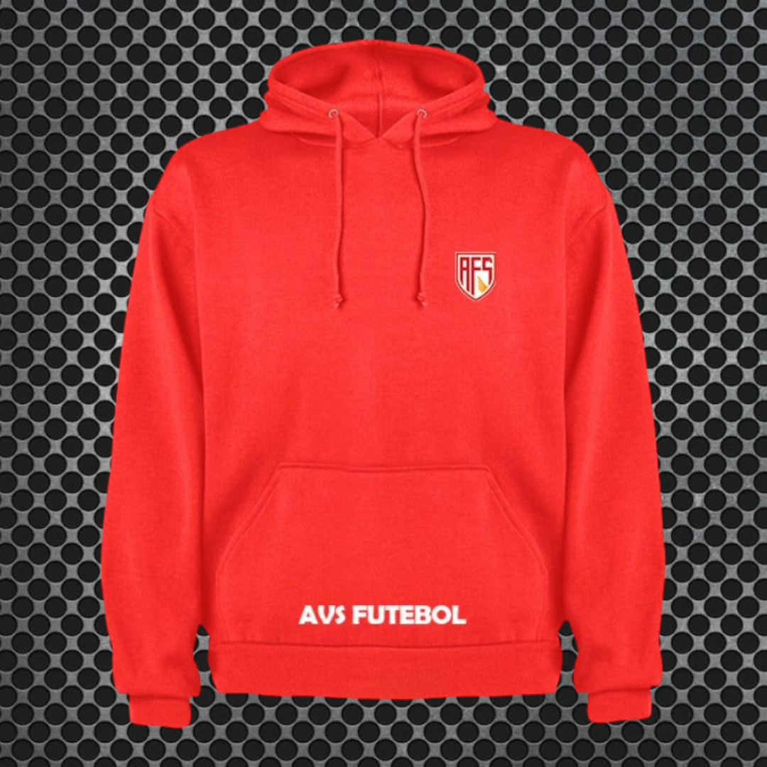 AVS - Sweat-shirt com capuz - Vermelha